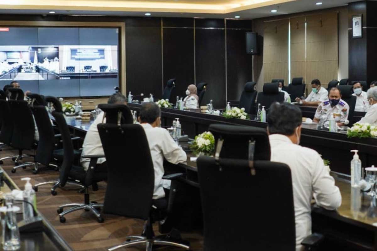 Rapat Paripurna pengesahan Raperda tentang Pembentukan dan Susunan Perangkat Daerah. (ist) - Walikota dan DPRD Batu Setujui Perubahan Raperda Pembentukan dan Susunan Perangkat Daerah