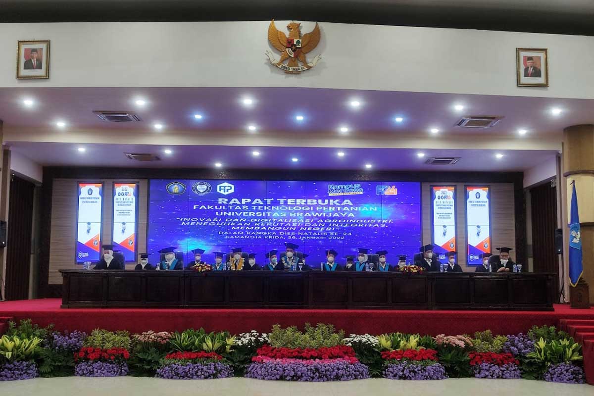 Rapat Terbuka Dies Natalis ke-24 FTP UB. (rhd) - Dies Natalis ke-24 FTP UB Bertabur Prestasi