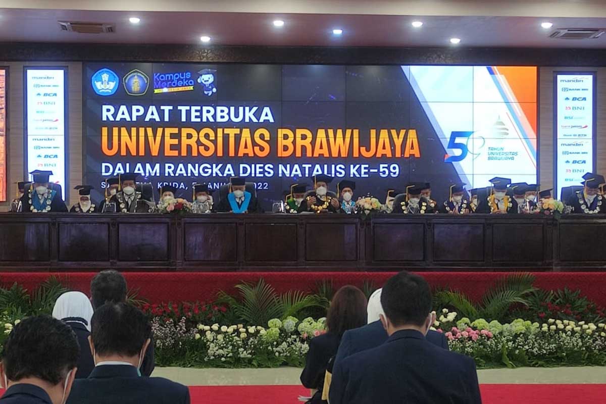 Rapat Terbuka Dies Natalis ke-59 UB. (rhd) - Kado Dies Natalis ke-59 UB, Maksimalkan Potensi dan Peluang PTNBH