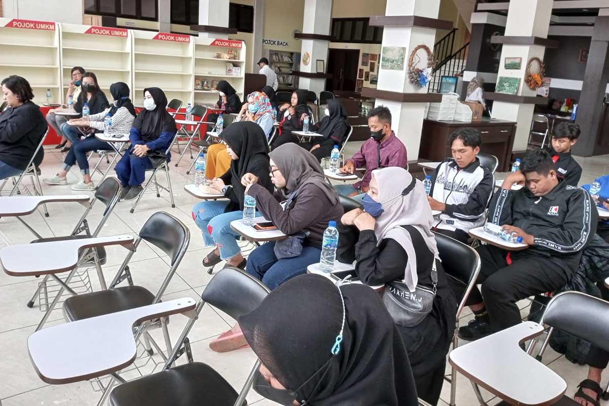 Salah satu pelatihan usaha yang digelar di PLUT-KUMKM. (ws3) - PLUT-KUMKM Kota Batu Dorong Optimalisasi Digital Marketing UMKM