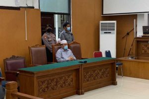 Sidang Yahya Waloni. (ist) - Yahya Waloni Divonis 5 Bulan Penjara Kasus Ujaran Kebencian