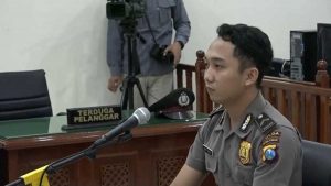 Sidang kode etik Bripda Randy. (ist) - Terbukti Bersalah dalam Kasus Aborsi NW, Bripda Randy Dipecat Secara Tidak Hormat