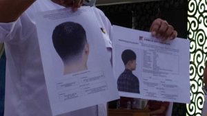 Sketsa wajah terduga pembunuh Subang. (ist) - Titik Terang Setelah 5 Bulan, Polisi Sebar Sketsa Wajah Terduga Pembunuh Ibu dan Anak di Subang