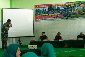 SOSIALISASI: Sosialisasi rekrutmen calon prajurit TNI-AD bagi para santri dan lintas agama di Ponpes AL-Fatich, Jalan Raya Tambak Osowilangon, Surabaya - Kodim 0830 Sosialisasikan Rekrutmen TNI AD di Ponpes Al Fatich