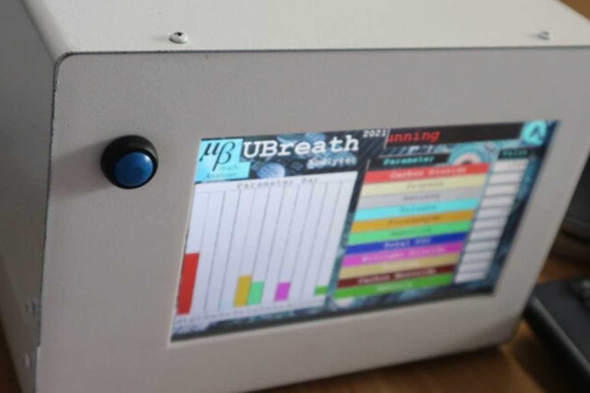 UBreath temuan tim UB. (ist) - UB Ciptakan 'UBreath', Mampu Deteksi Covid-19 Hingga Penyakit Pernapasan