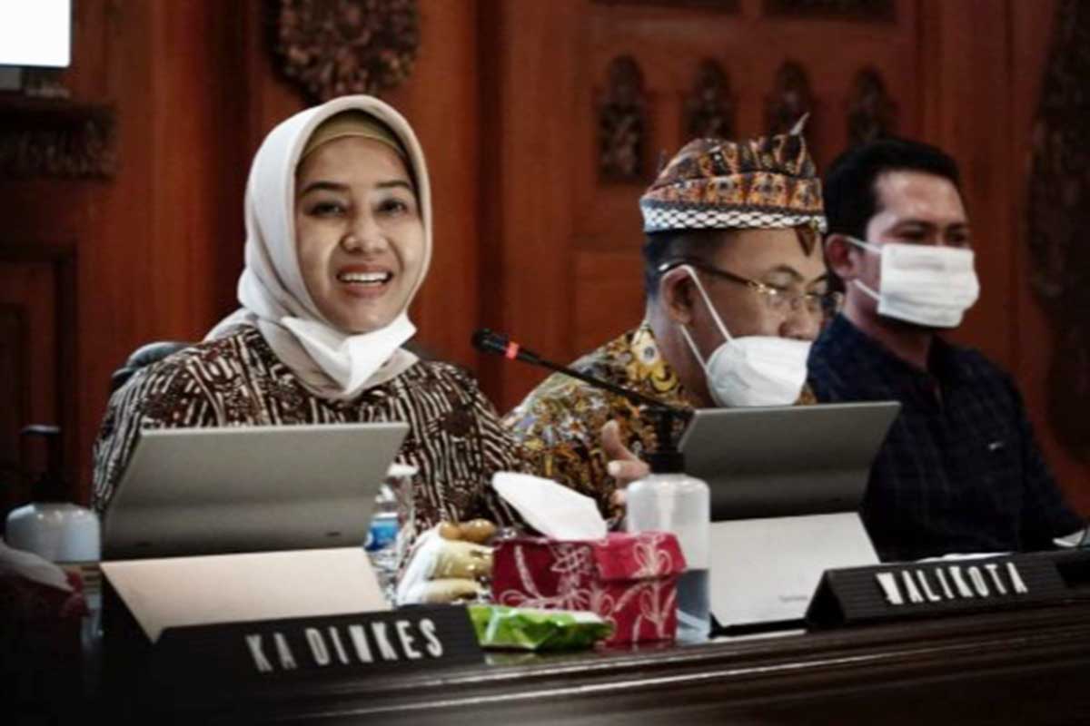 Wali kota Mojokerto, Ika Puspitasari. (Memo X/mrg) - Ning Ita: Hasil Kerja HCI Arahnya Menuju Kota Mojokerto Satu Data