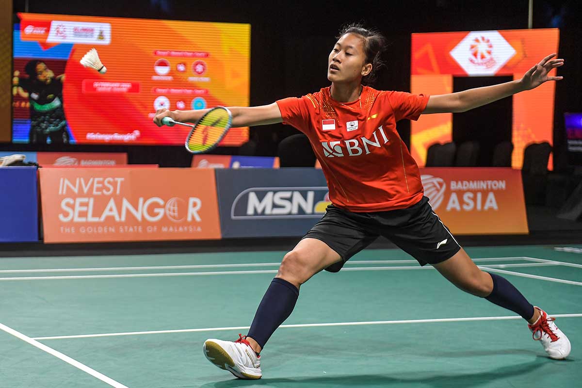 Atlet Putri KW. (ist) - Jepang Mundur, Tim Putri Indonesia Melaju ke Final BATC 2022