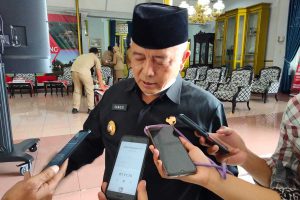 Bupati Malang, HM Sanusi. (bob) - Bupati Malang Prediksi Pertengahan Februari Terjadi Lonjakan Kasus Covid-19