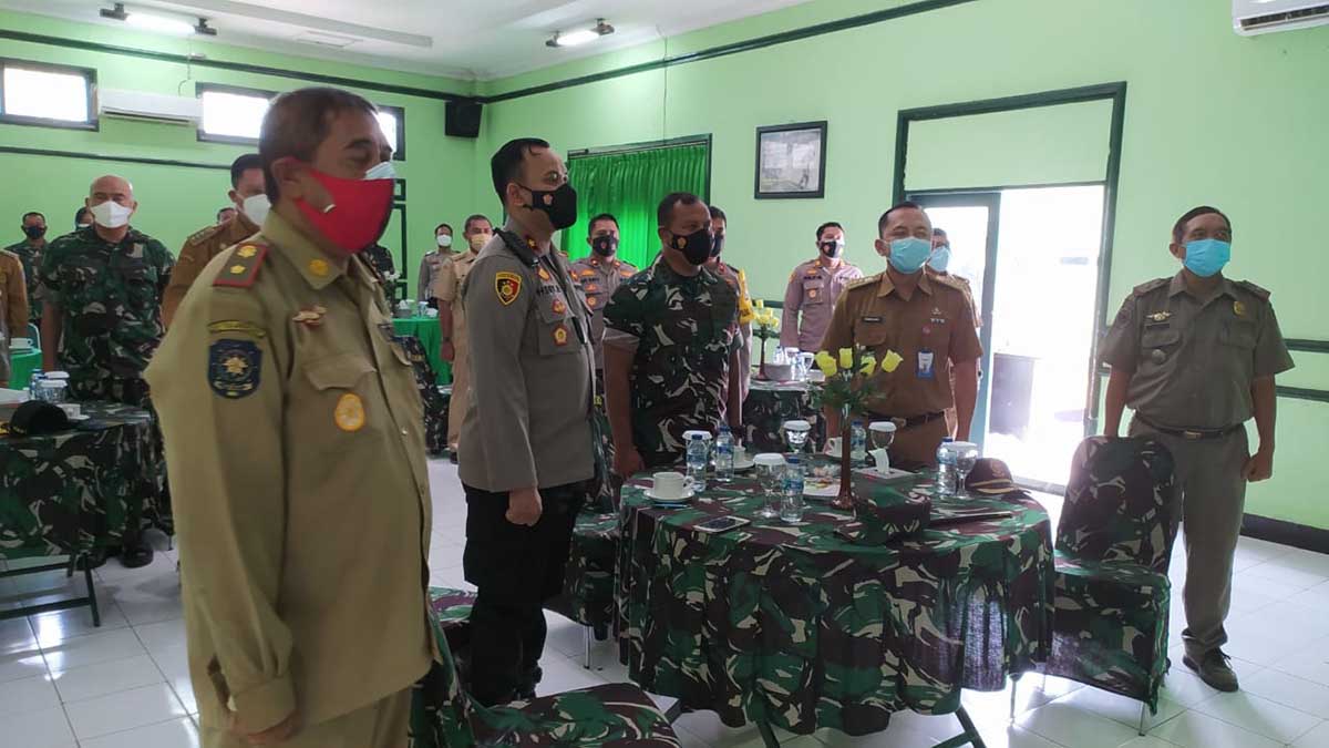 Dandim Surabaya Utara Silaturahmi Bareng Aparat Pemerintahan