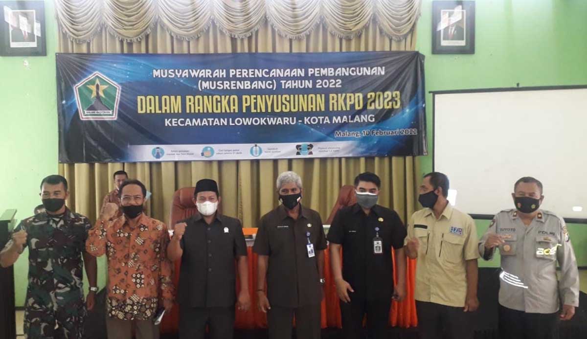 Forpimcam Lowokwaru yang hadir dalam Musrenbang. (ist) - 862 Usulan Masuk Musrenbang Lowokwaru, 63 Persen Program Fisik
