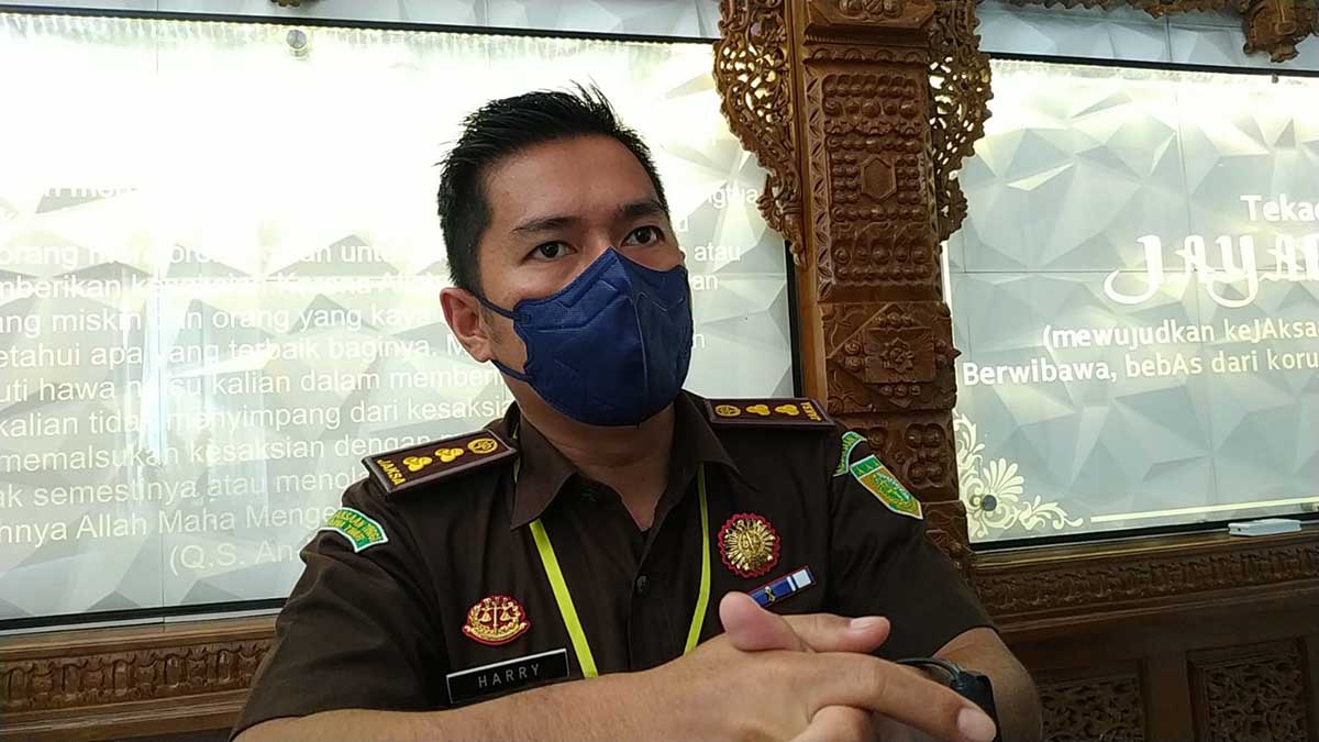 Harry Rachmat, Kasi Intelijen Kejari Kota Kediri. (Memo X/ji) - Kejari Periksa 3 Saksi Kasus BNPT di Dinsos