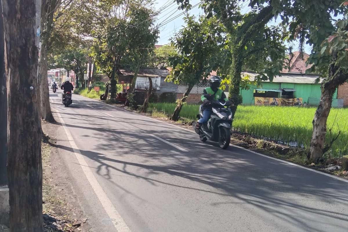Jalan Saxophone menjadi salah satu akses ke Jembatan Tlogomas. (jaz) - Jalan Saxophone Belum Bisa Dilebarkan, Meski Jembatan Tlogomas Akan Diresmikan