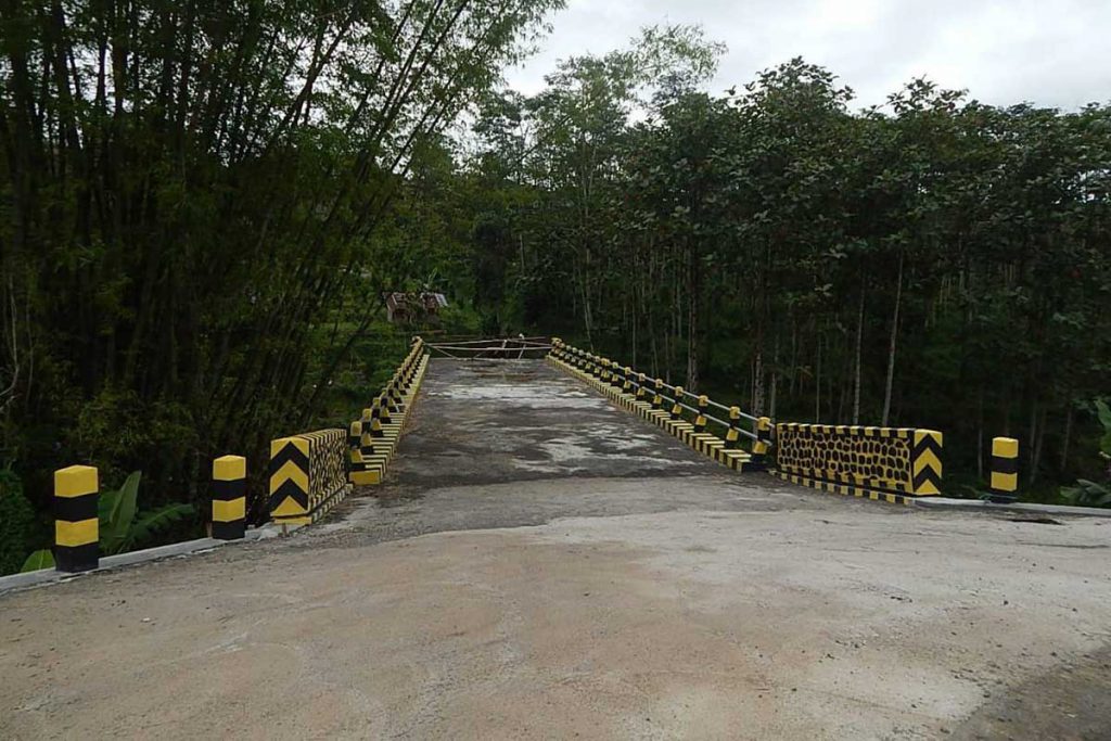 Jembatan penghubung Sisir-Pandanrejo. (ws3) - DPUPR Batu Rampungkan Jalan Tembus Sisir-Pandanrejo, Tambah Anggaran Rp5 Miliar