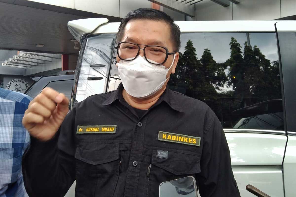 Kadinkes Kota Malang, dr Husnul Muarif. (jaz) - Kota Malang Pastikan Tidak Ada Vaksin Expired