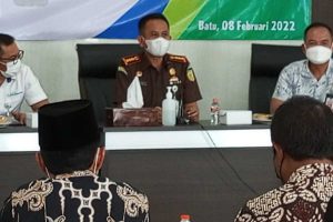 Kepala Kejaksaan Negeri Kota Batu, Dr Supriyanto SH MH. (ws3) - Covid-19 Meningkat, Kajari Batu Ajak Kades & Lurah Aktifkan Kembali Posko Desa