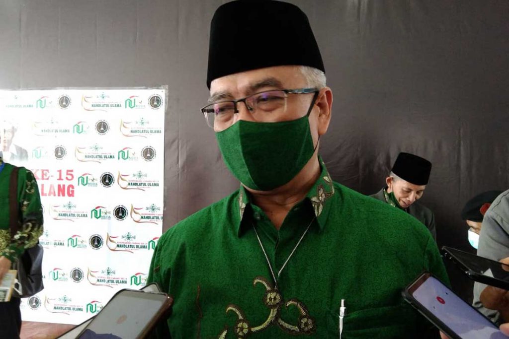 Ketua PCNU Kota Malang, KH Isroqunnajah periode 2017-2022. (jaz) - Dua Sosok Ini Digadang-gadang Pimpin PCNU Kota Malang