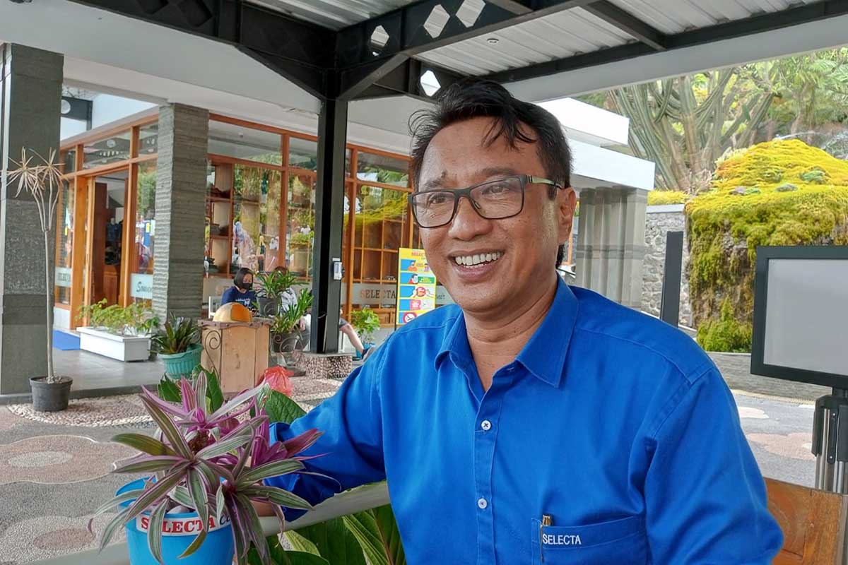 Ketua PHRI Batu, Sujud Hariyadi. (ws3) - Angka Terpapar Covid-19 Merangkak Naik, PHRI Batu: Jangan Sampai Kami Ditutup Lagi