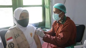 Korem Baladhika Jaya Sukseskan Vaksinasi Booster