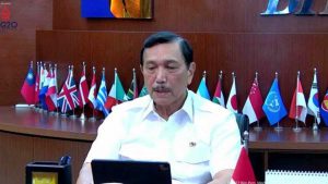 Menko Marves Luhut Binsar Pandjaitan. (ist) - PPKM Lanjut, Wilayah Ini Naik Jadi Level 3