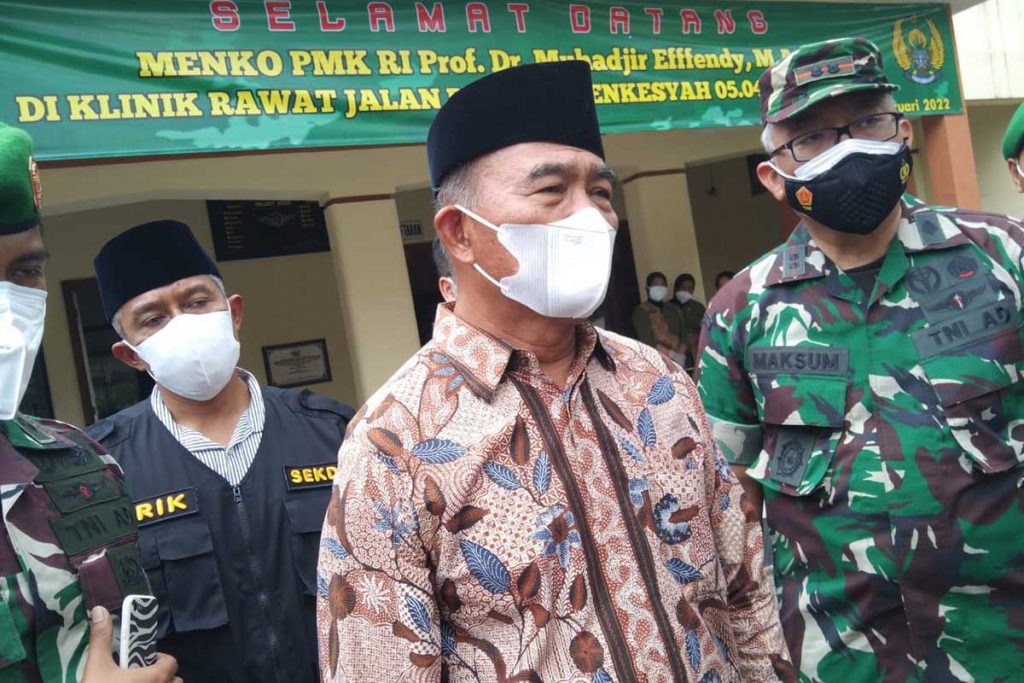 Menko PMK menyebutkan, vaksinasi lansia di Kota Malang masih rendah. (jaz) - Tanpa Disuruh, Kesadaran Vaksinasi Booster Kota Malang Cukup Tinggi