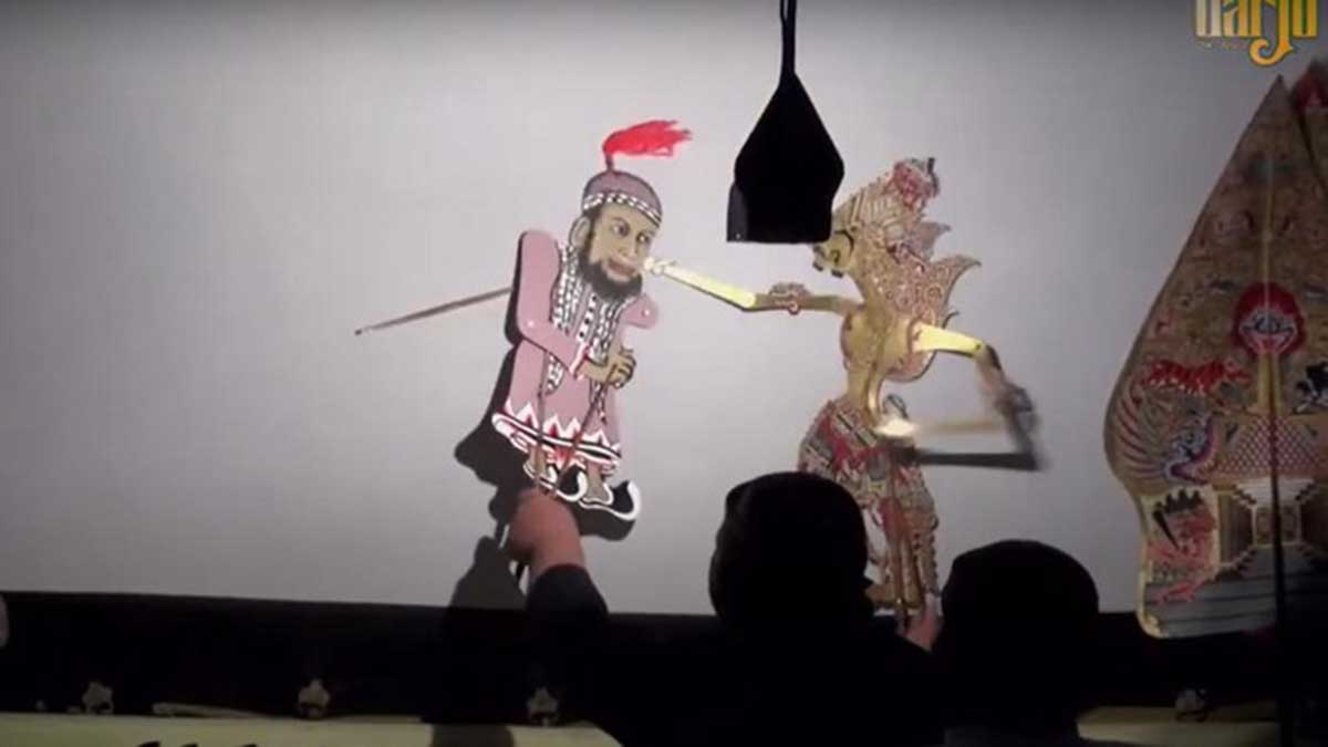 Pagelaran wayang di ponpes Gus Miftah. (ist) - Gus Miftah dan Ki Warseno Minta Maaf Soal Kegaduhan Pentas Wayang