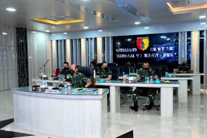 Pangdam V/Brawijaya Pimpin Rakor Kesiapan Keberangkatan Dan Kepulangan Jamaah Umroh