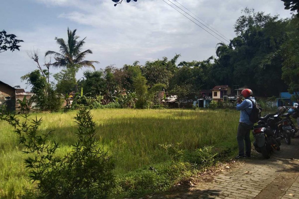 Relokasi Kapel Santo Bonifasius berupa lahan kosong. (jaz) - Benang Kusut Perizinan Kapel Santo Bonifasius Malang, Jemaat Menunggu Kejelasan