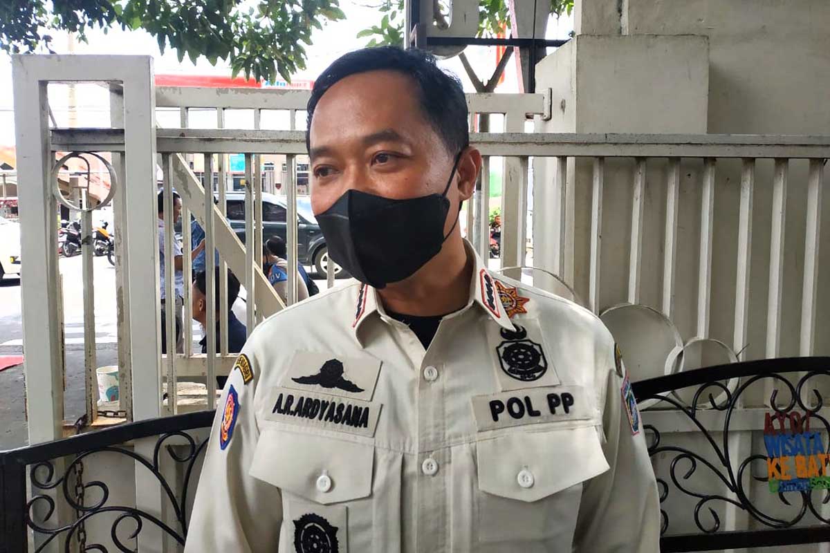 Sekretaris Satpol PP Kota Batu, Arief Rachmat Ardyasana. (ws3) - Kekurangan Penyidik, Satpol PP Batu Siapkan Tambahan Lima Calon Penyidik Baru