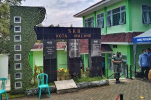 Suasana SKB selepas ditinjau rombongan Pemkot Malang. (jaz) - SKB Siap Menampung Pasien Covid-19 Bergejala Ringan