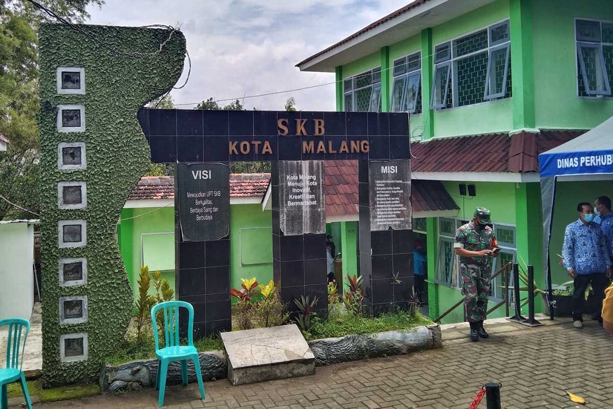 Suasana SKB selepas ditinjau rombongan Pemkot Malang. (jaz) - SKB Siap Menampung Pasien Covid-19 Bergejala Ringan