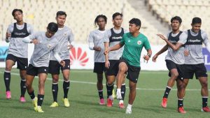 Tim Pamor Keris apel sebelum sidak. (ist) - Jelang Berangkat, Indonesia Batal Ikut Piala AFF U-23