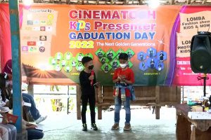 Acara Cinematosh Kids Presenter Graduation Day. (ws3) - Cinematosh Kids Presenter Luluskan Puluhan Calon Broadcaster Muda