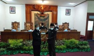 DPRD Tulungagung Gelar Rapat Paripurna Penyampaian LKPJ Bupati Akhir Tahun Anggaran 2021