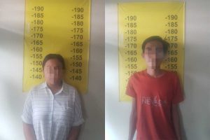 Dua tersangka penipuan dan penggelapan mobil ES dan FI. (ist) - Gadaikan Mobil, Warga Kalipuro dan Glagah Diciduk Polisi