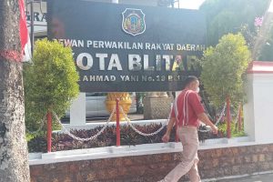 Kantor DPRD Kota Blitar di Jalan A Yani Kota Blitar - DPRD Kota Blitar Bentuk Pansus LKPJ Wali Kota 2021