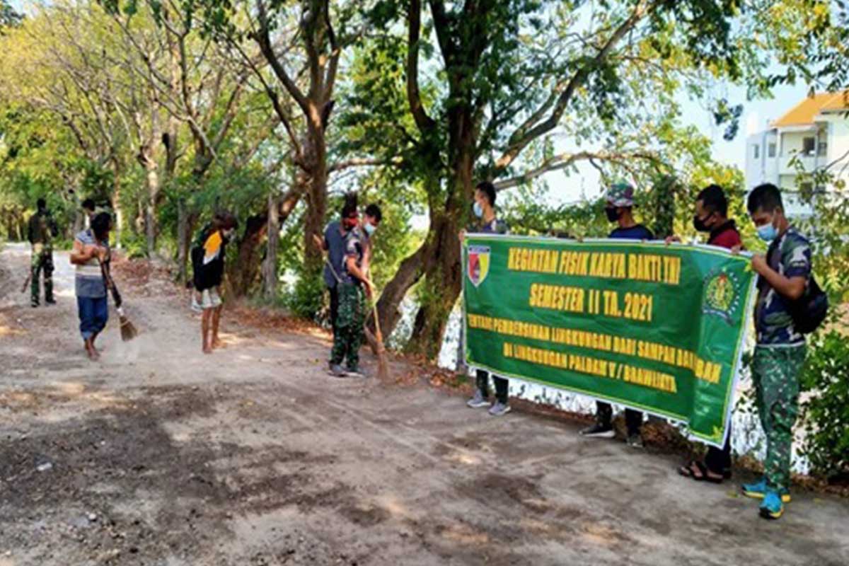 Karya Bakti, Paldam Brawijaya Sasar Pertahanan Darat yang Tangguh