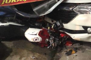 Kendaraan yang terlibat tabrakan di Pandanrejo Batu. (ist) - Tabrakan Maut di Kota Batu, Satu Tewas, Satu Dilarikan ke RS