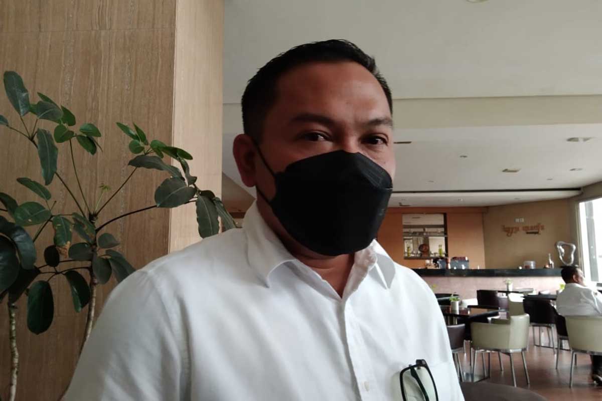 Kepala Bapenda Kota Malang, Handi Priyanto mengungkapkan update aplikasi Persada. (jaz) - Bapenda Target 20 Titik Setiap Pekan E-Tax Terpasang