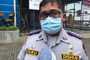 Kepala Dishub Kota Malang, Heru Mulyono saat berbincang dengan awak media. (ist) - Antisipasi Kemacetan Jelang Ramadan 2022 - Dishub Siapkan Exit Tol