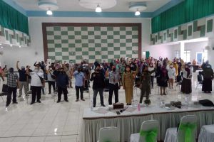 Kepala Disporapar Kota Malang, Ida Ayu Made Wahyuni, usai giat peningkatan SDM Destinasi Pariwisata bagi Pelaku Daya Tarik Wisata di Kota Malang. (ws4) - Sosialisasi Peningkatan SDM Pelaku Wisata, Disporapar: Tertibkan Pedagang Liar