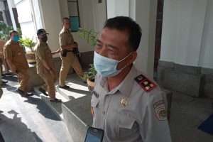 Kepala Kantor Pertanahan Kota Malang, Mohammad Rizal saat menjawab pertanyaan awak media. (Ws4) - 28 Ribu Bidang Tanah di Kota Malang Belum Bersertifikat