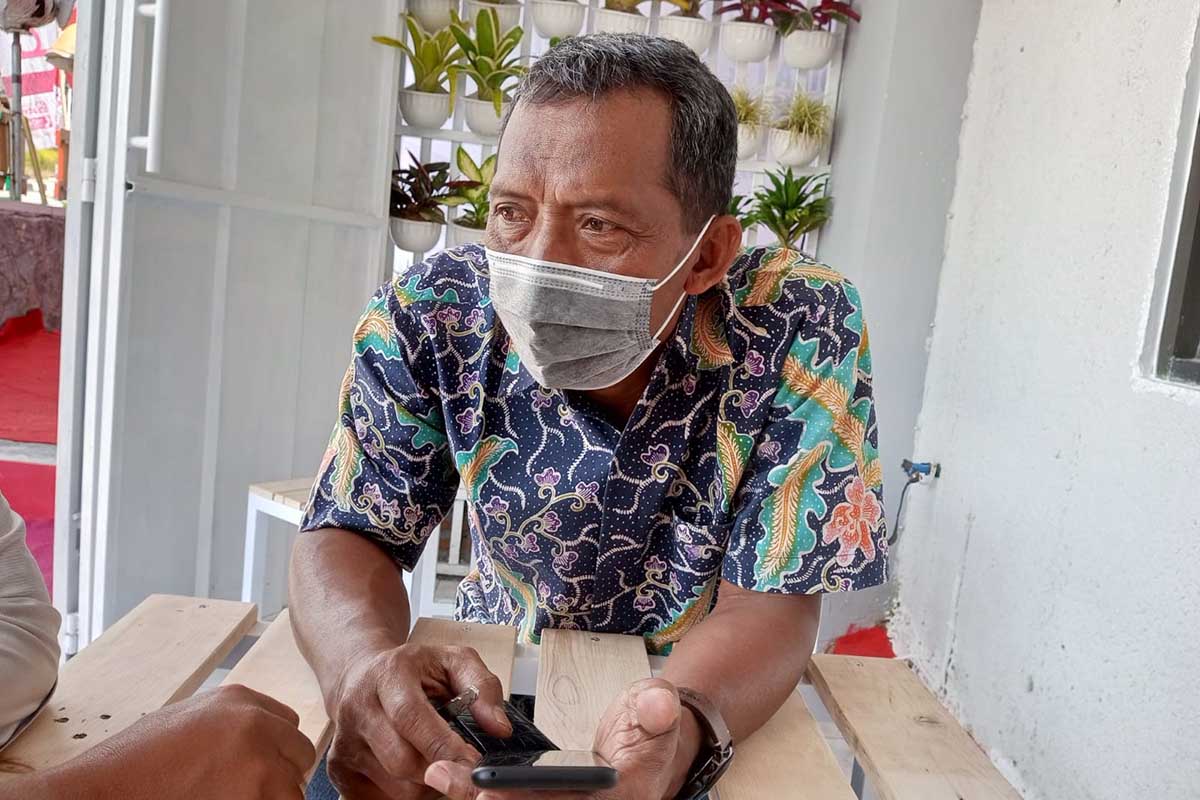Ketua APKB, Riyanto. (ws3) - Perkenalkan Marketplace pada Pelajar, APKB Jalin Kerjasama dengan Sekolah di Batu