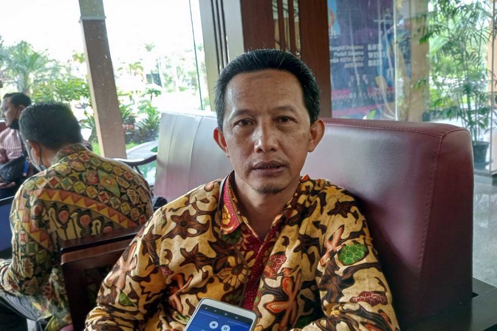 Ketua Bawaslu Batu, Abdul Rahman ST. (ws3) - Hearing dengan DPRD, Bawaslu Batu Minta Banggar Kawal Anggaran Pilwali