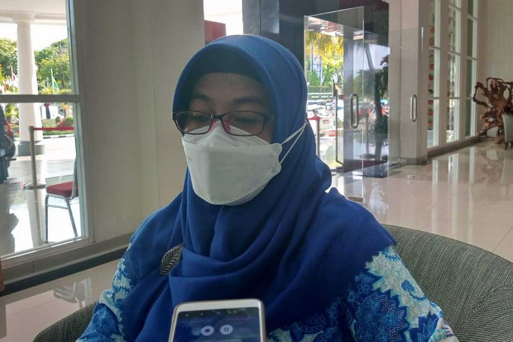 Ketua IGI daerah Kota Batu, Rini Waraswati. (ws3) - Minta Restu Kadindik, IGI Batu Berkomitmen Cetak Guru Kreatif