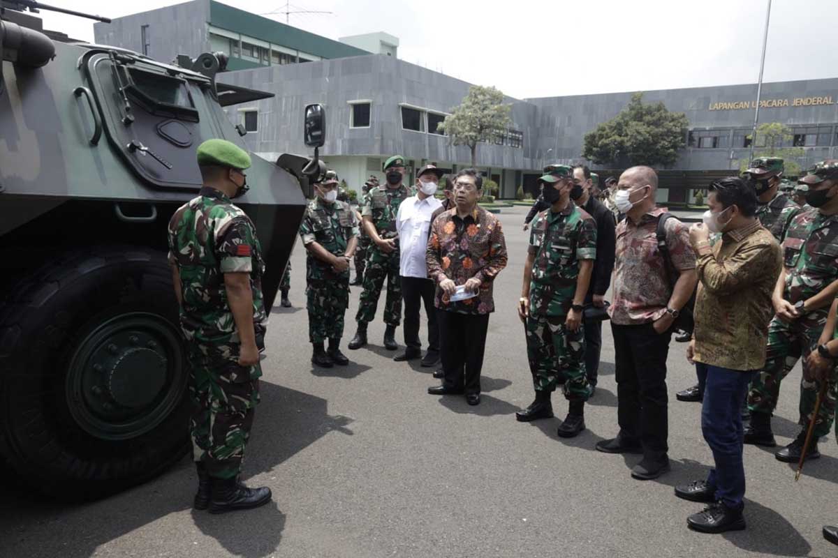Pangdam V/Brawijaya Menerima Kunjungan Komisi I DPR RI
