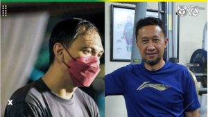Pelatih PBSI Flendy Limpele dan Kabid Binpres PBSI Rionny. (ist) - Resmi Tinggalkan Malaysia, Flandy Limpele Jadi Pelatih Ganda Campuran Indonesia