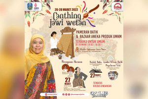 Pemprov Jatim Gelar Pameran Batik Jatim - 38 Kabupaten/Kota Se-Jatim Paragakan Batik di Tugu Pahlawan