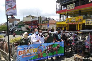 Peresmian Neon Box Terminal Dokar Wisata Batu. (ws3) - Menarik Minat Wisatawan, Terminal Dokar Wisata Batu Ditandai Neon Box
