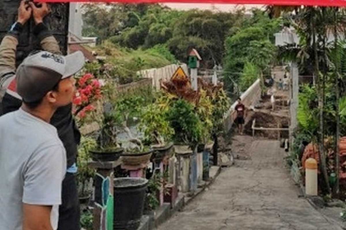 Proses pembangunan IPAL di Kota Malang. (ist) - Perkuat Sanitasi, Tujuh Kampung Kota Malang Terima Dana