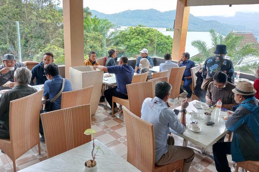 Sekitar 50 pelaku usaha pariwisata yang hadir dalam acara gathering. (ws3) - Tepis Anggapan Wisata di Batu Mahal, Pelaku Wisata Batu Bersinergi